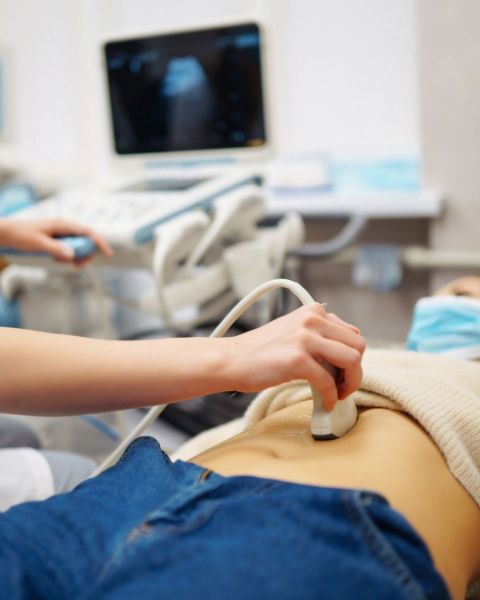 Üst Batın (Abdomen) USG resmi